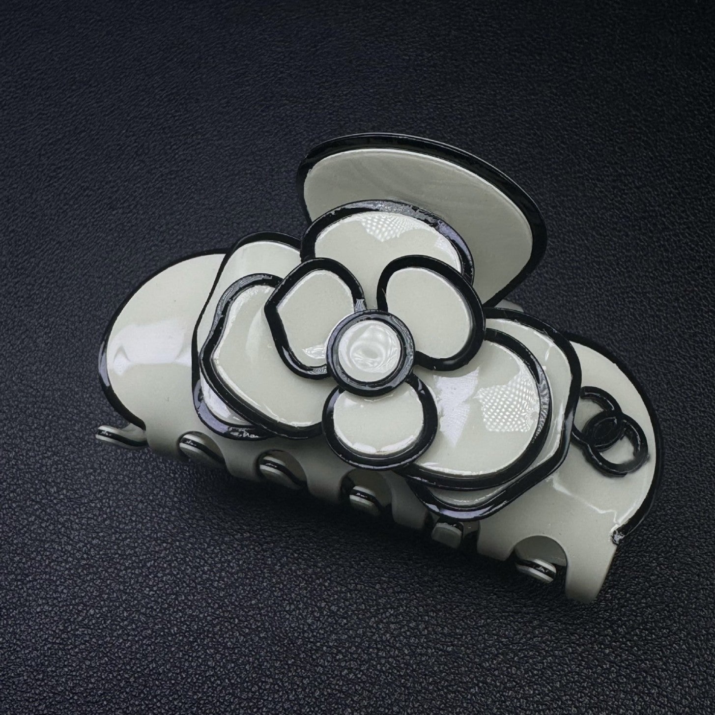 Chanel Flower Hair Clip Set (2Pcs)
