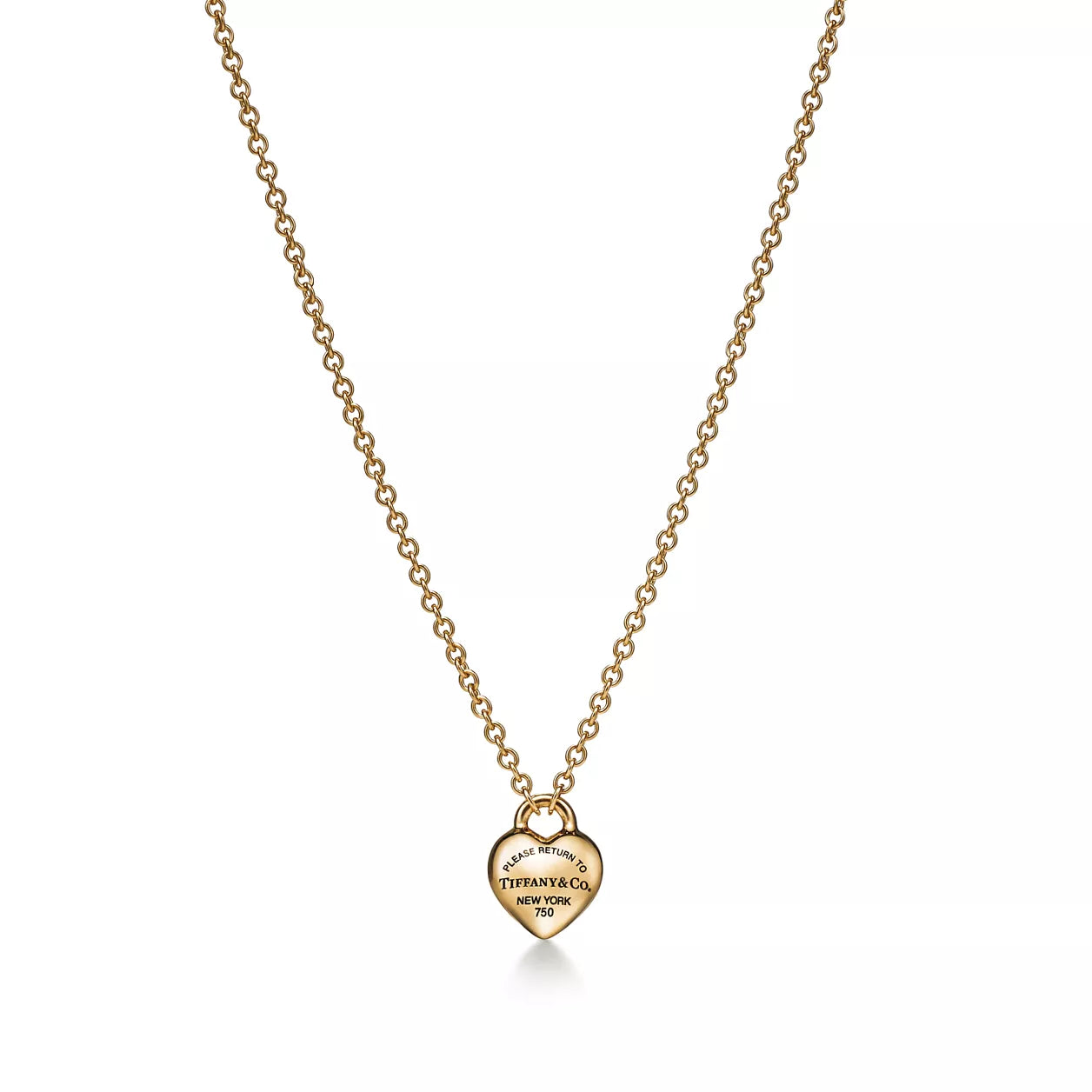 Tiffany Return to Tiffany Full Heart Pendant Necklace