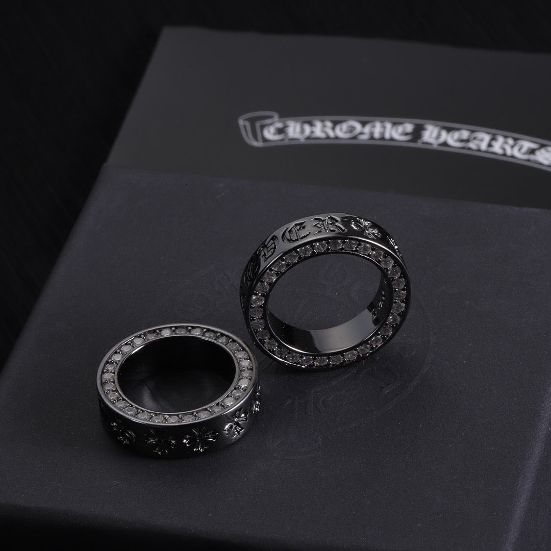 Chrome Hearts Black Ring