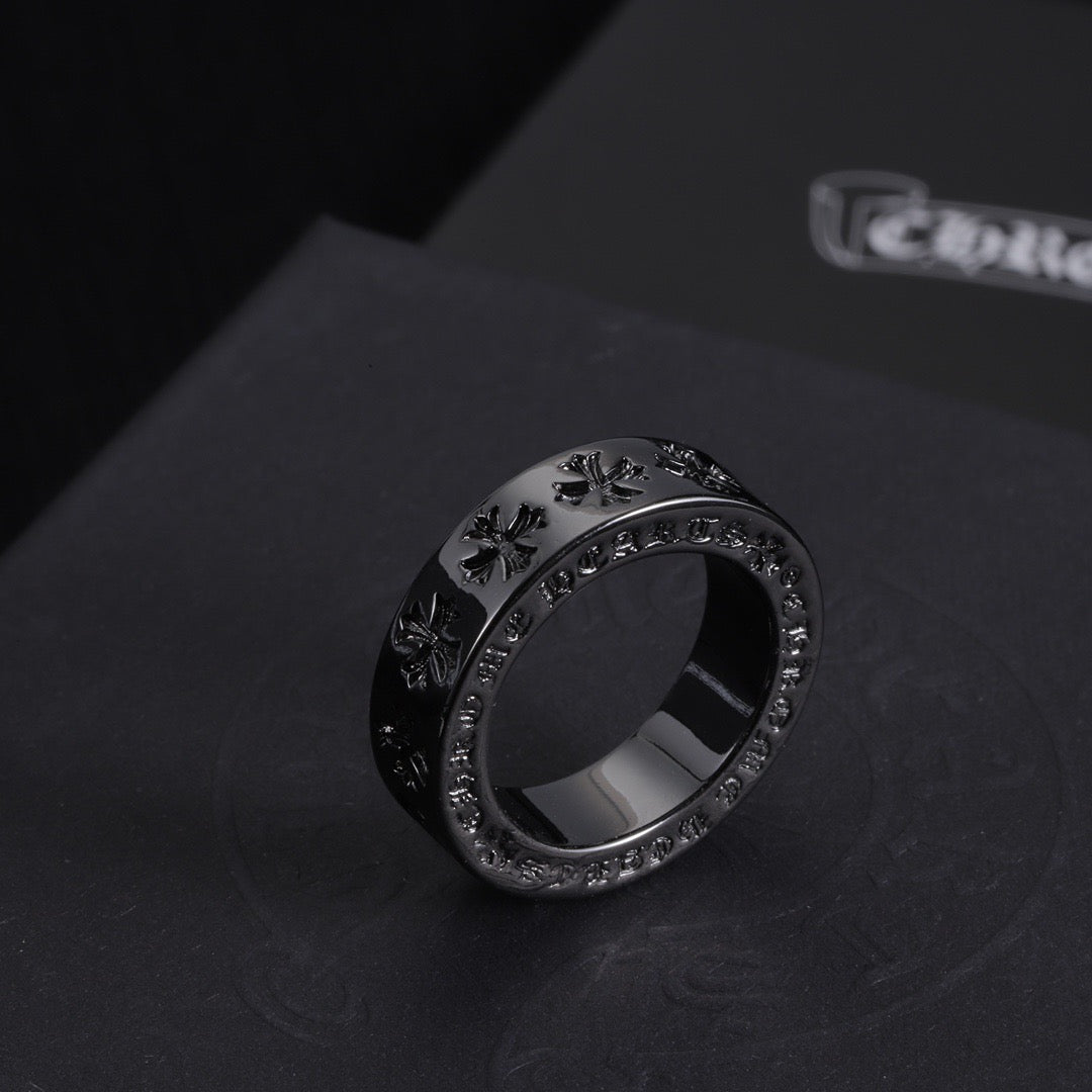 Chrome Hearts Black Ring