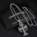 Chrome Hearts Diamond Pendant Necklace