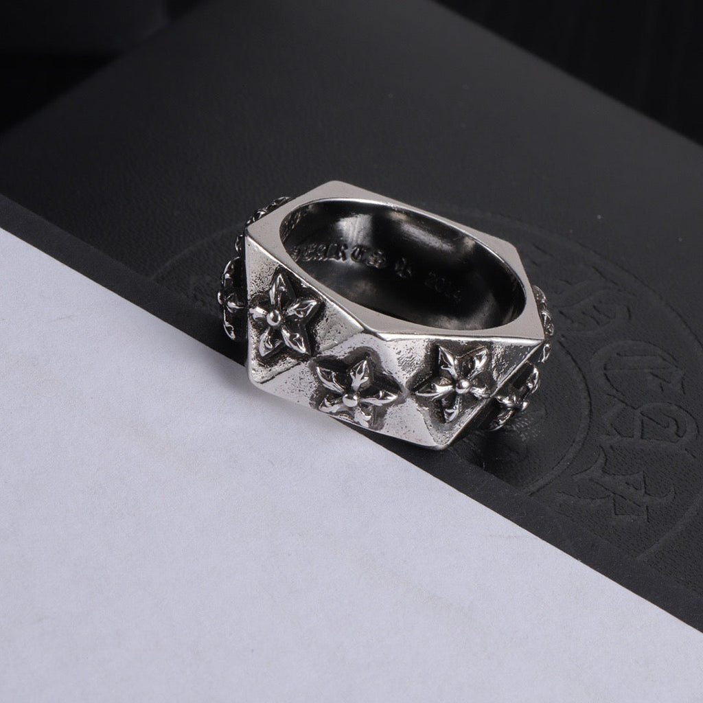 Chrome Hearts Flower Ring