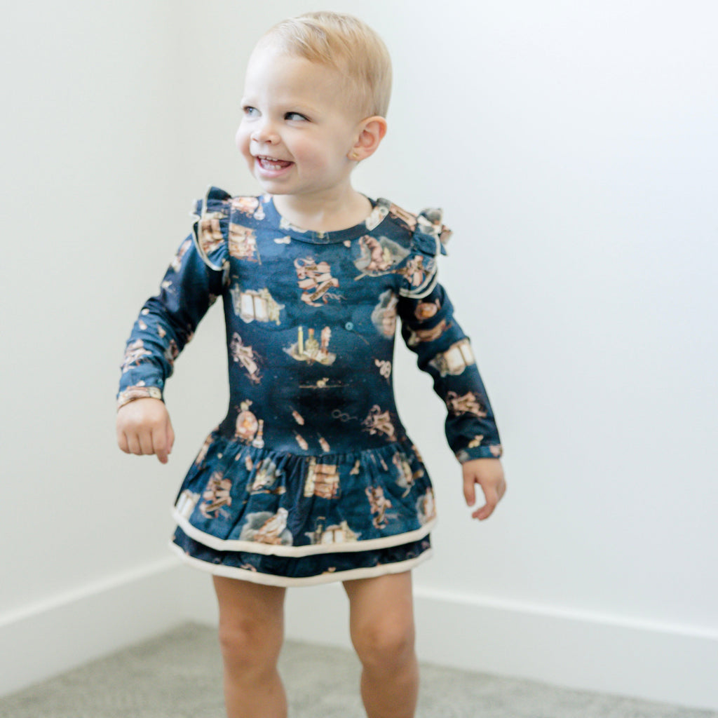 Bodysuit Twirl Dress - Magical World