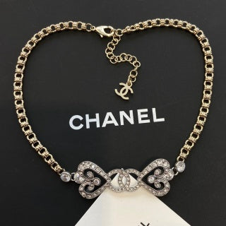Chanel Bowknot Diamond Choker